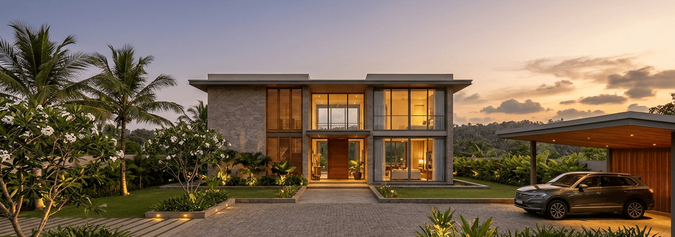 Sri Lankan homes by the coast